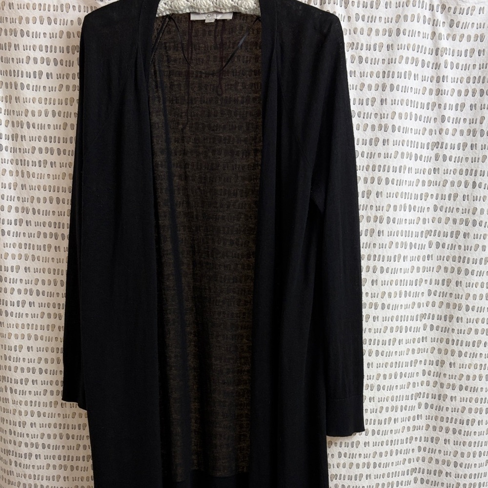 LOFT Black Women's Cardigan